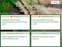 Tablet Screenshot of intniet.nl